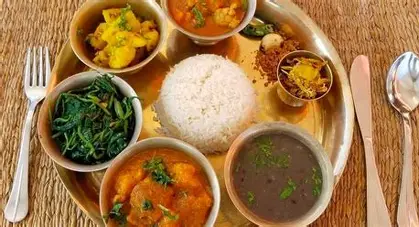 Dal Bhat power 24 hour Authentic Nepali Dish