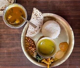 Dal Bhat power 24 hour Authentic Nepali Dish 2 dal bhat